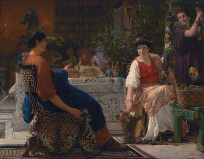 Preparations for the Festivities by Lawrence Alma Tadema